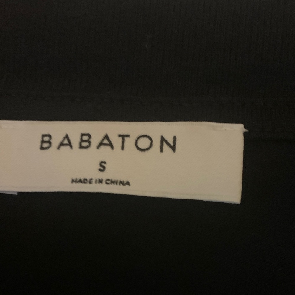 Babaton Black Sleeveless Top - Picture 2 of 2